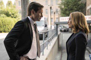 David Duchovny and Gillian Anderson in The X-Files: "Founder's Mutation." Photo courtesy Fox.