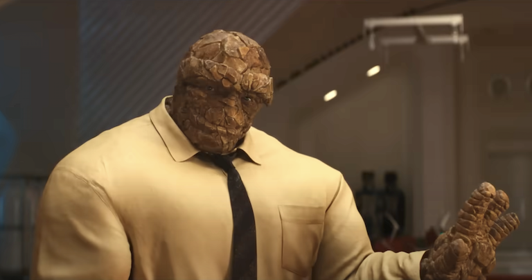 The Thing at dinnertime
