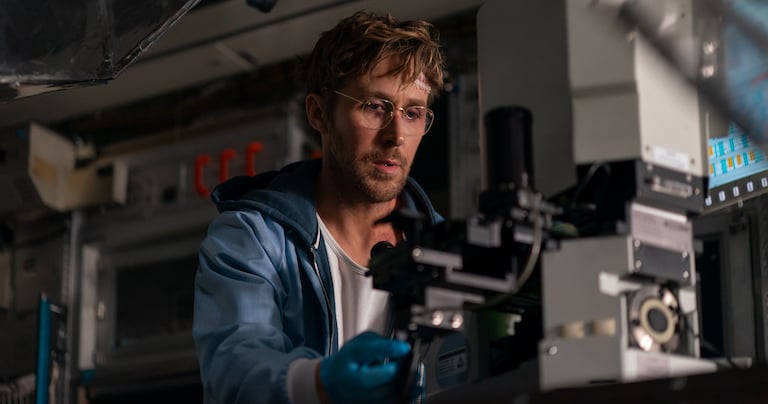 Ryland Grace on the Hail Mary