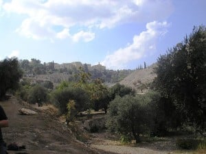 The Hinnom Valley, west of Jerusalem. Picture taken by Deror Avi