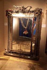 Vodou Mirror (Museum Exhibit) by quinet.  Source: Wikimedia Commons.