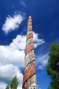 Latvian Pagan shrine.    Image courtesy of Shutterstock.