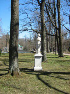 "Statue In The Park Of Peterhof" by Olga Konstantinova (public domain).  Courtesy of PublicDomainImages.net.