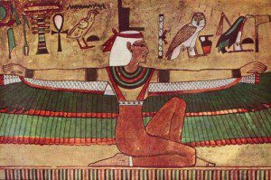 The Goddess Isis (public domain image.)