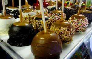 Mmm, looks tasty! -- Candy Apples by Linnea Mallette (public domain image).