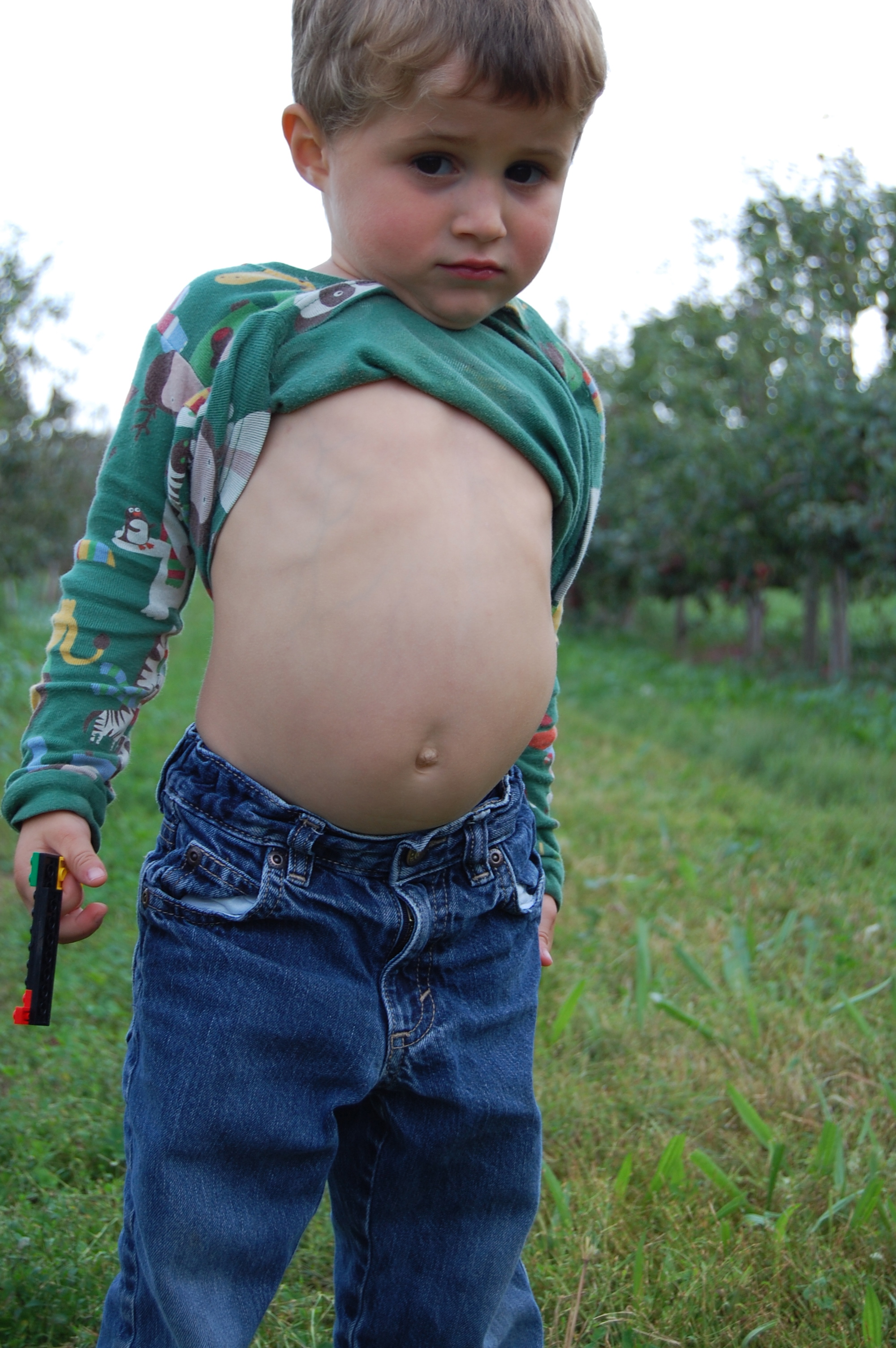 Apples! And watermelon! And a distended belly! (and lots of adorable ...