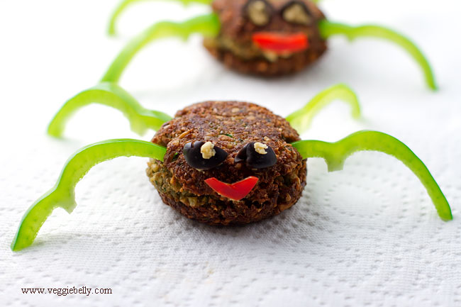 chickpea-fava-bean-falafel-spiders-for-vegan-halloween
