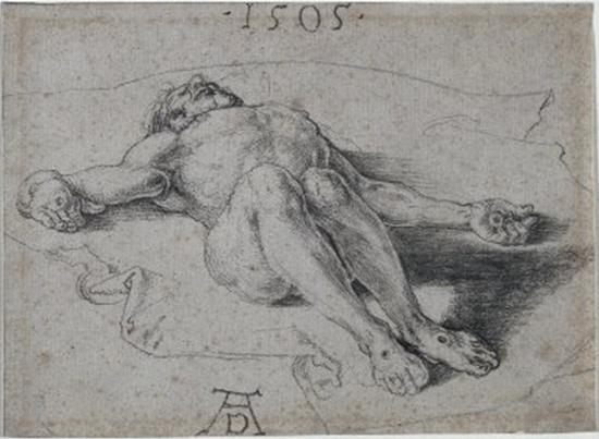 Dead Christ by Albrecht Dürer (Public Domain)