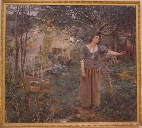 	 Jules Bastien-Lepage (1848–1884) Joan of Arc (1879) New York, Metropolitan Museum of Art