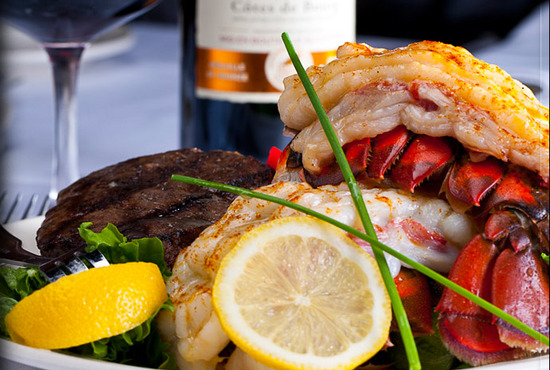 steak lobster