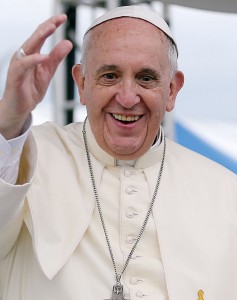 Pope Francis. Wikimedia Commons