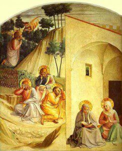 "Agony in the Garden," Fra Angelico (1450)