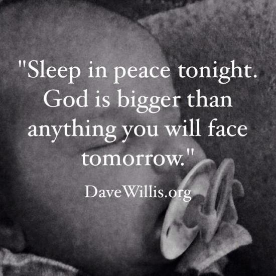 2. God is Bigger than whatever is stressing you out!