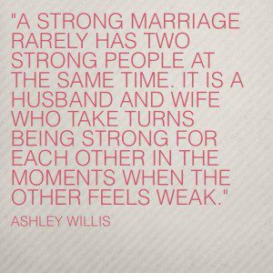 Ashley Willis marriage quote