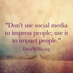 Dave Willis social media quote