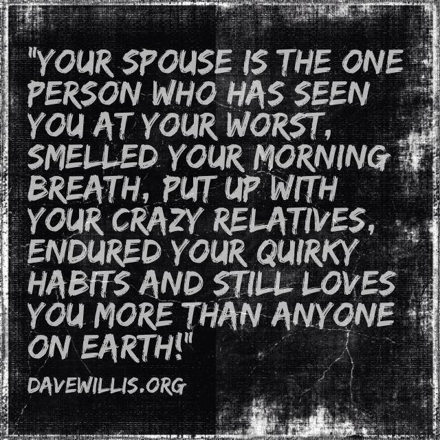 dave willis davewillis.org funny marriage spouse quote