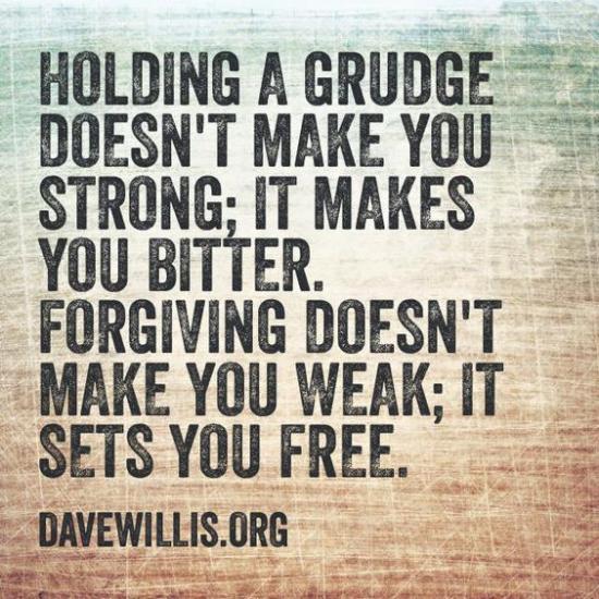 2. Friends Forgive Quickly.