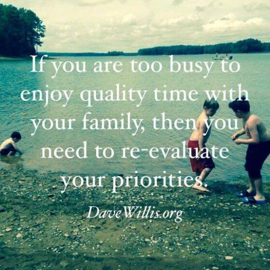 6. Prioritize people over possessions.