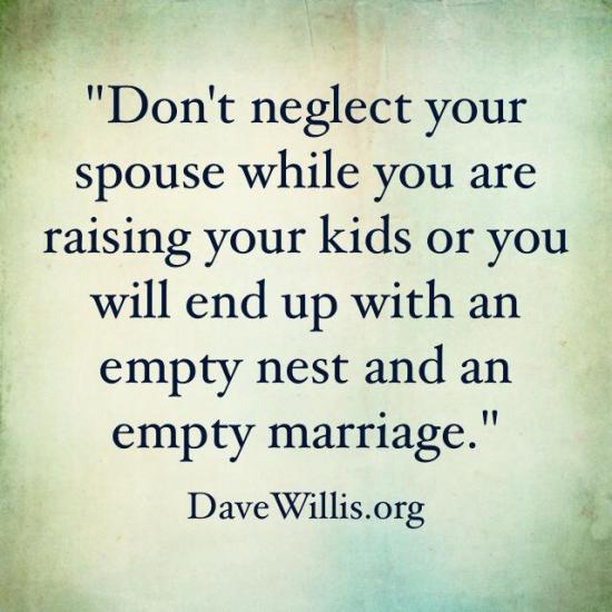 5. Make your marriage a top priority even while your kids are young.