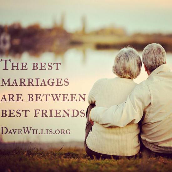 2. Happy couples see their spouse as their Best Friend.