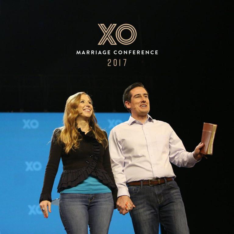 Dave and Ashley Willis speaking at XO Marriage Conference at Gateway Church in TX MarriageToday