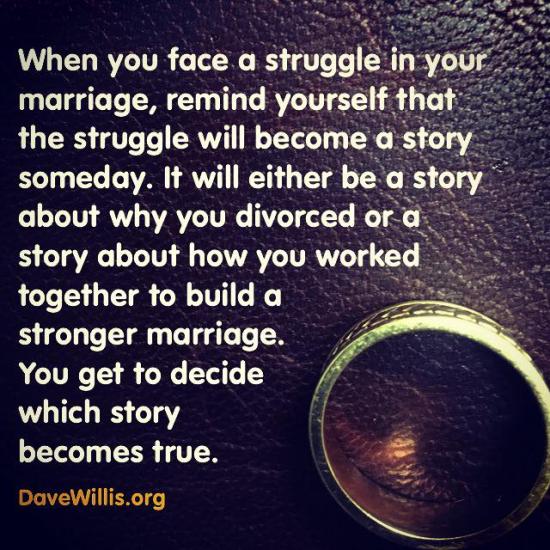9. We think divorce is a better option that working together to overcome struggles.