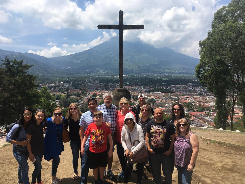 Dave and Ashley Willis with team from Stevens Creek Church Casa Shalom Orphanage Antigua Guatemala