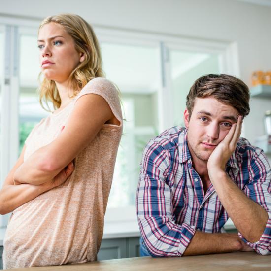 Waiting to get help until things are really bad in the marriage.