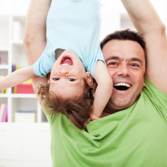 Research Says Roughhousing With Dad Leads to Happier and Healthier Kids, and Here's Why-0