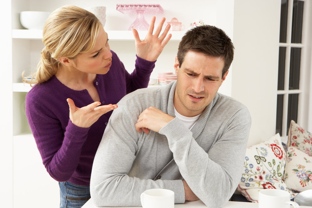 3.  Respond with accusing words like "You NEVER" or "You ALWAYS".