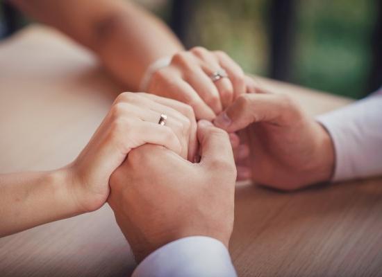 6. Pray together every day.