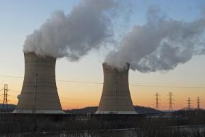 Nuclear power plant at Three Mile Island, A. L. Spangle/Shutterstock