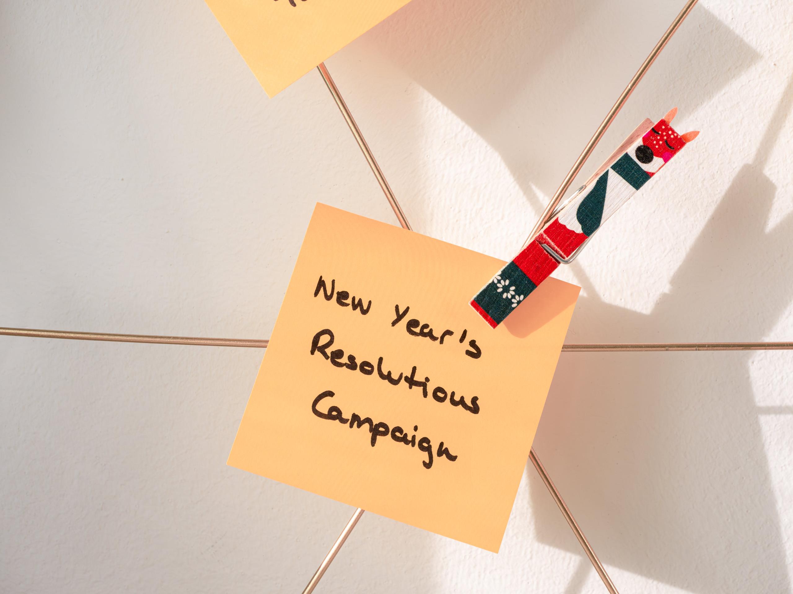New Year's resolutions (Photo by Pexels.com)