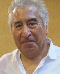 Portrait of Catholic Mexican American author Richard Rodriguez, 2014-09-27. Photo by Barbara Newhall