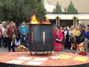 Opening Fire Lighting by the First Peoples © Kishgraphics