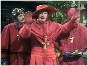 Actually, I DO expect the Spanish Inquisition. Nothing is more predictable.