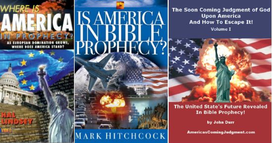 You won't go broke writing books about American in "Bible prophecy."