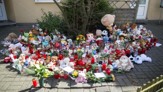 After the Event, there would be shrines like this at every school, playground, and Chuck E. Cheese. But there are no memorials to any of the missing children in "Left Behind."