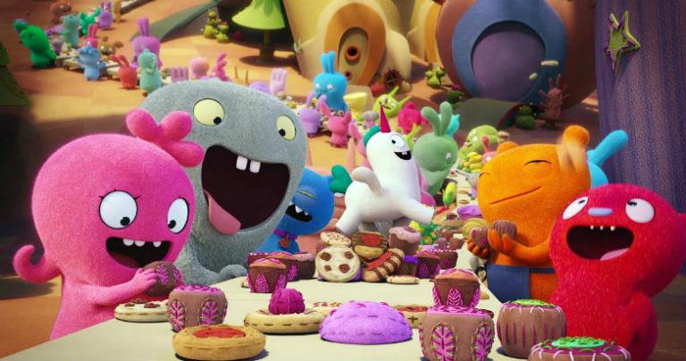 Ugly Dolls Movie Honeycomb Decorations