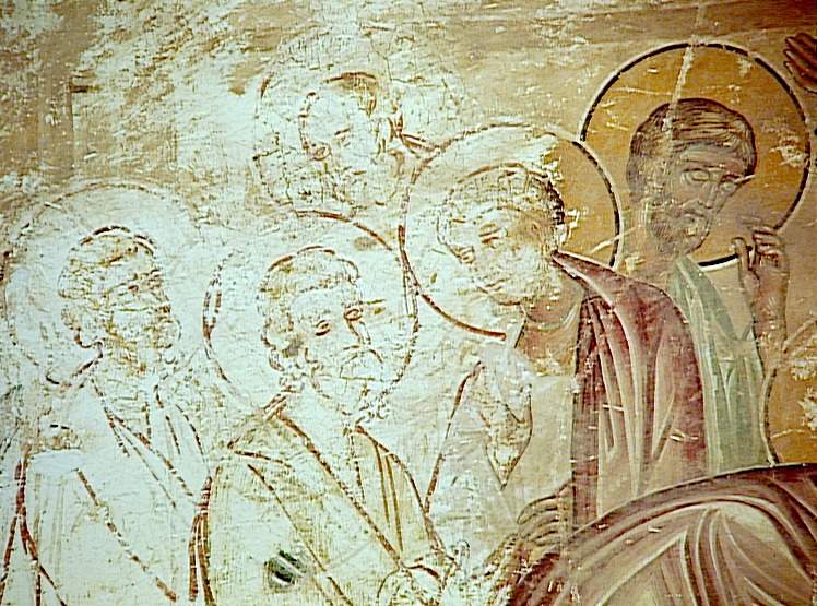 Thomas and Jesus, Eglise du Saints Sauveur. Image in the public domain, taken from Wikipedia. 
