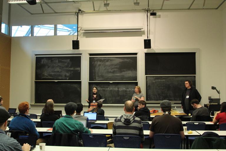 "LibrePlanet 2014 27" by Lionel Allorge - Own work. Licensed under CC BY-SA 3.0 via Wikimedia Commons - http://commons.wikimedia.org/wiki/File:LibrePlanet_2014_27.jpg#mediaviewer/File:LibrePlanet_2014_27.jpg