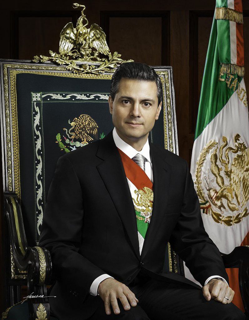 https://commons.wikimedia.org/wiki/File%3APresidente_Enrique_Pe%C3%B1a_Nieto._Fotograf%C3%ADa_oficial.jpg; By PresidenciaMX 2012-2018 (Own work) [CC BY-SA 3.0 (http://creativecommons.org/licenses/by-sa/3.0)], via Wikimedia Commons