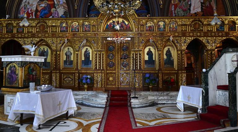 https://commons.wikimedia.org/wiki/File%3A(1)Greek_Orthodox_Church-4.jpg; By Sardaka (talk) 06:23, 15 January 2013 (UTC) (Own work) [GFDL (http://www.gnu.org/copyleft/fdl.html) or CC BY 3.0 (http://creativecommons.org/licenses/by/3.0)], via Wikimedia Commons