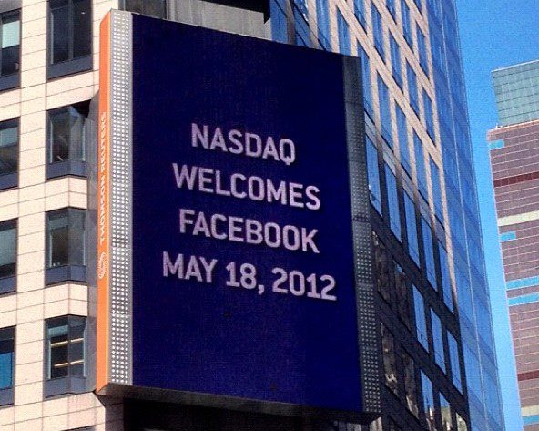 https://commons.wikimedia.org/wiki/File%3AFacebook_on_Nasdaq.jpeg; By ProducerMatthew (Own work) [CC BY-SA 3.0 (http://creativecommons.org/licenses/by-sa/3.0)], via Wikimedia Commons