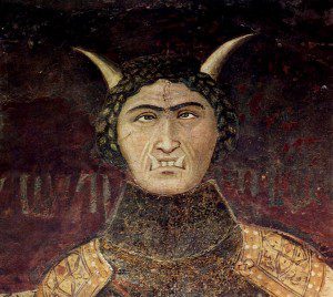A non-Christian ruler, as imagined by a Renaissance painter. (Ambrogio Lorenzetti - The Yorck Project: 10.000 Meisterwerke der Malerei. DVD-ROM, 2002. ISBN 3936122202. Distributed by DIRECTMEDIA Publishing GmbH., Public Domain, source.