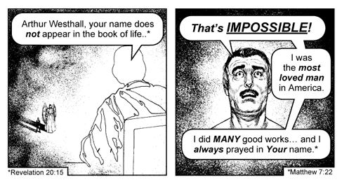 This is what I'm talking about. (From "Reverend Wonderful", published 1982.) One gets the uncomfortable feeling that the artist had to go to his bunk for a few minutes after drawing these panels.