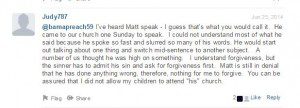 Unconfirmed, but it sure sounds about right. (From a news story about Matt Pitt.)