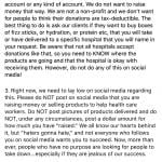 arbonne letter to the drones