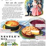 advertisement asking men if their future brides can cook