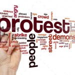 protest word cloud